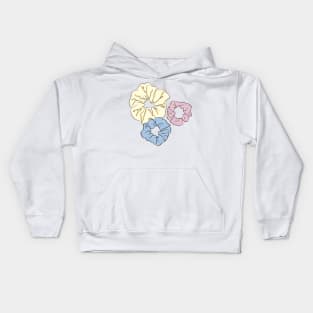 cute hair scrunchie Kids Hoodie